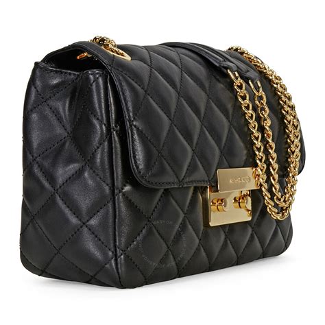 michael michael kors sloan large quilted leather chain shoulder bag|michael kors sloan shoulder bag.